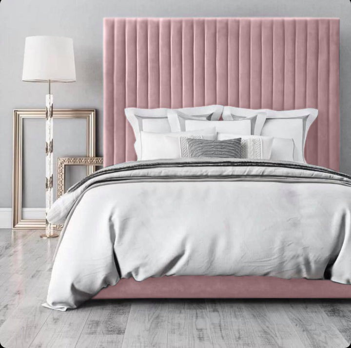 LOUISE PANEL UPHOLSTERED BED