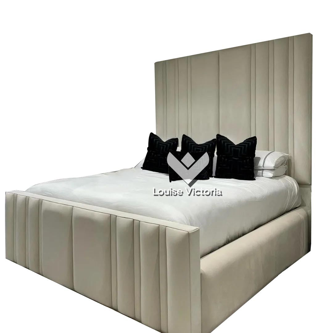 Ivy High Headboard Storage Bed