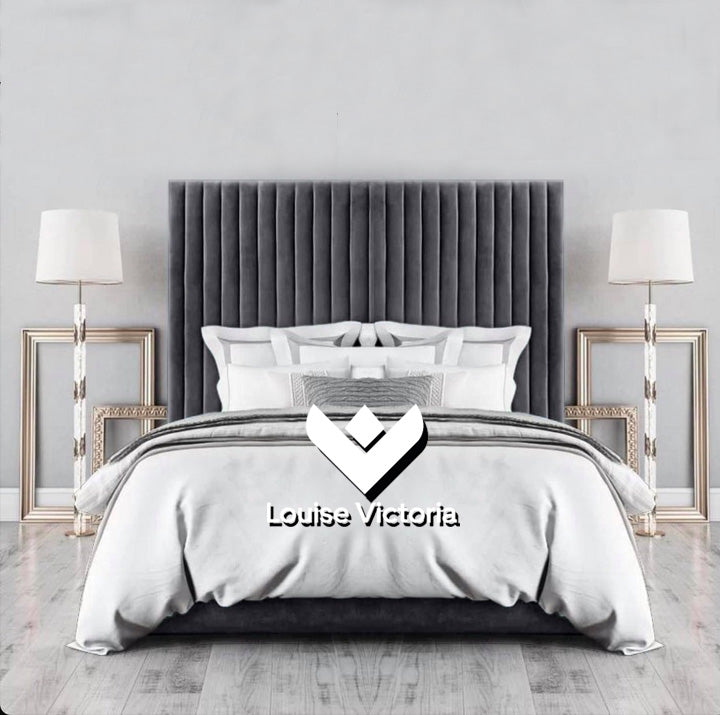 LOUISE PANEL UPHOLSTERED BED